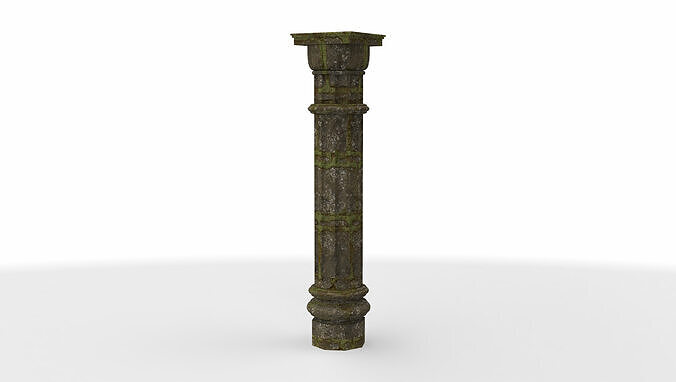 greek column  3D model