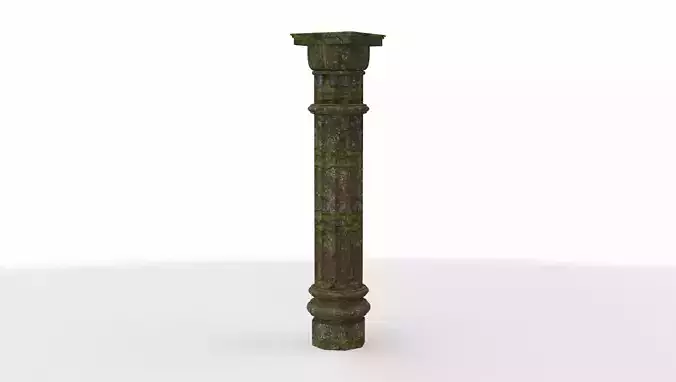 greek column  3D model