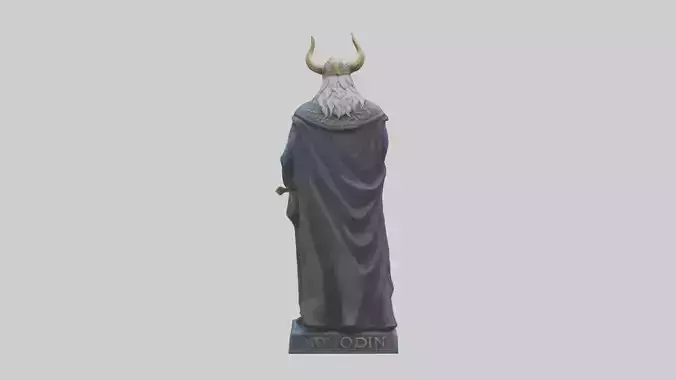 Odin statue model 3D model