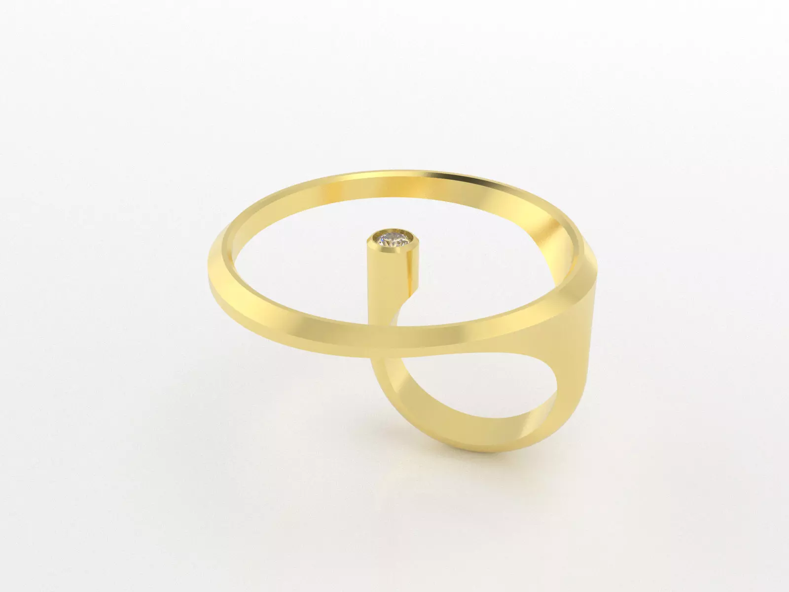 Round Ring Free 3D print model_0