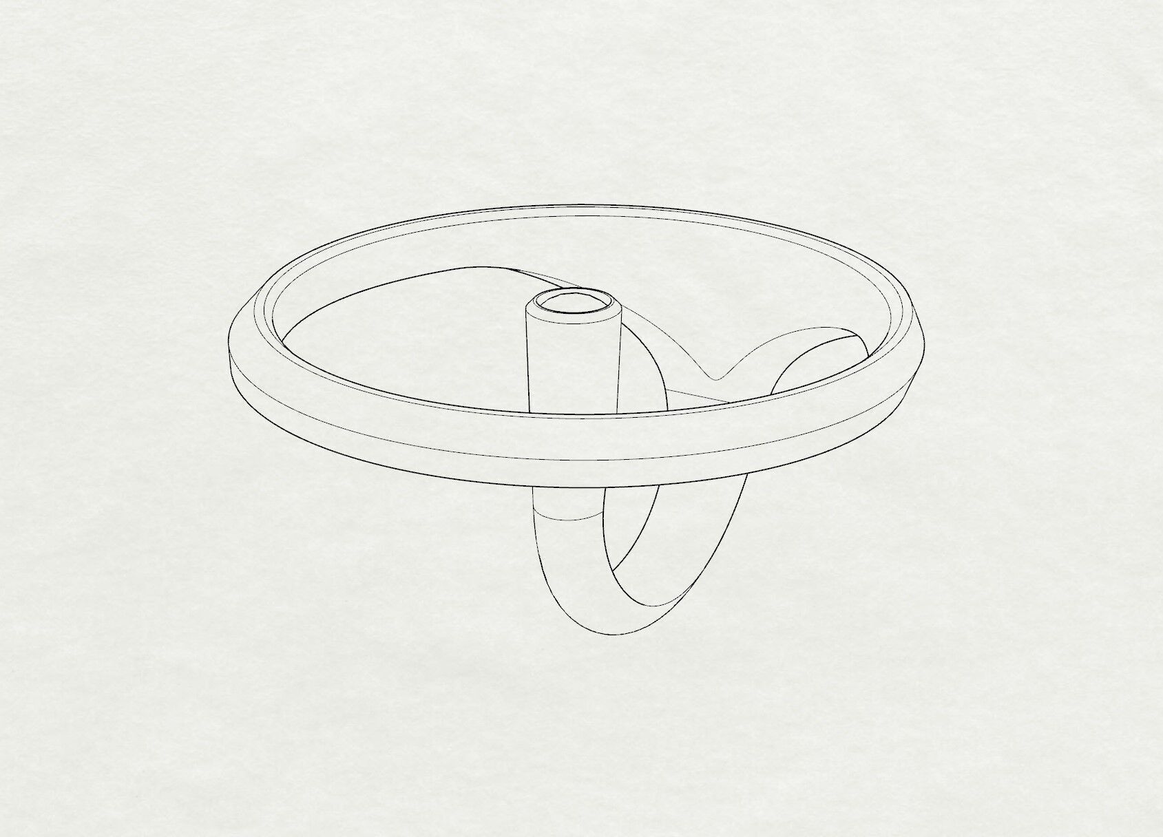 Round Ring Free 3D print model_13