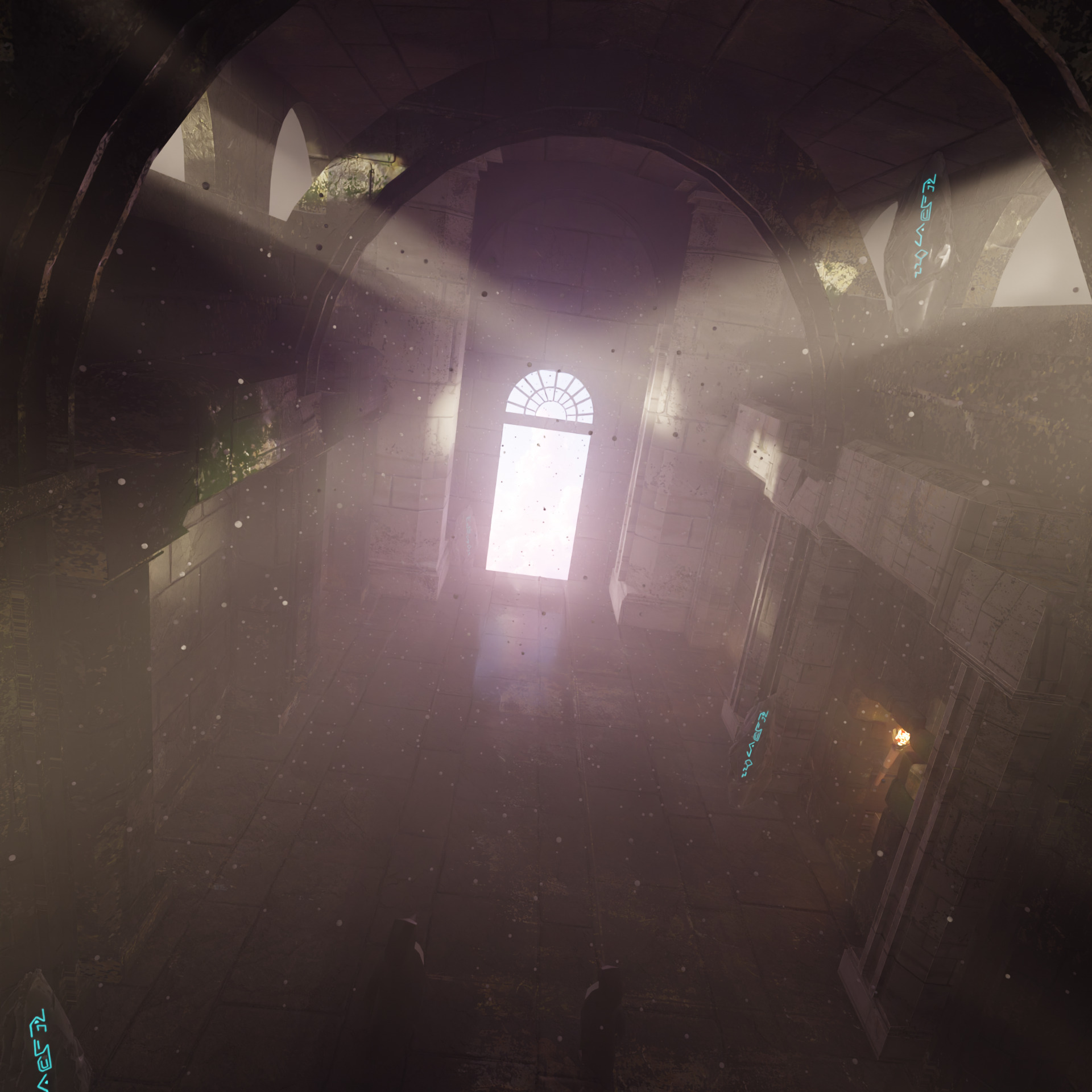 FREE Liminal Portal to the Unknown Realm Free 3D model_3