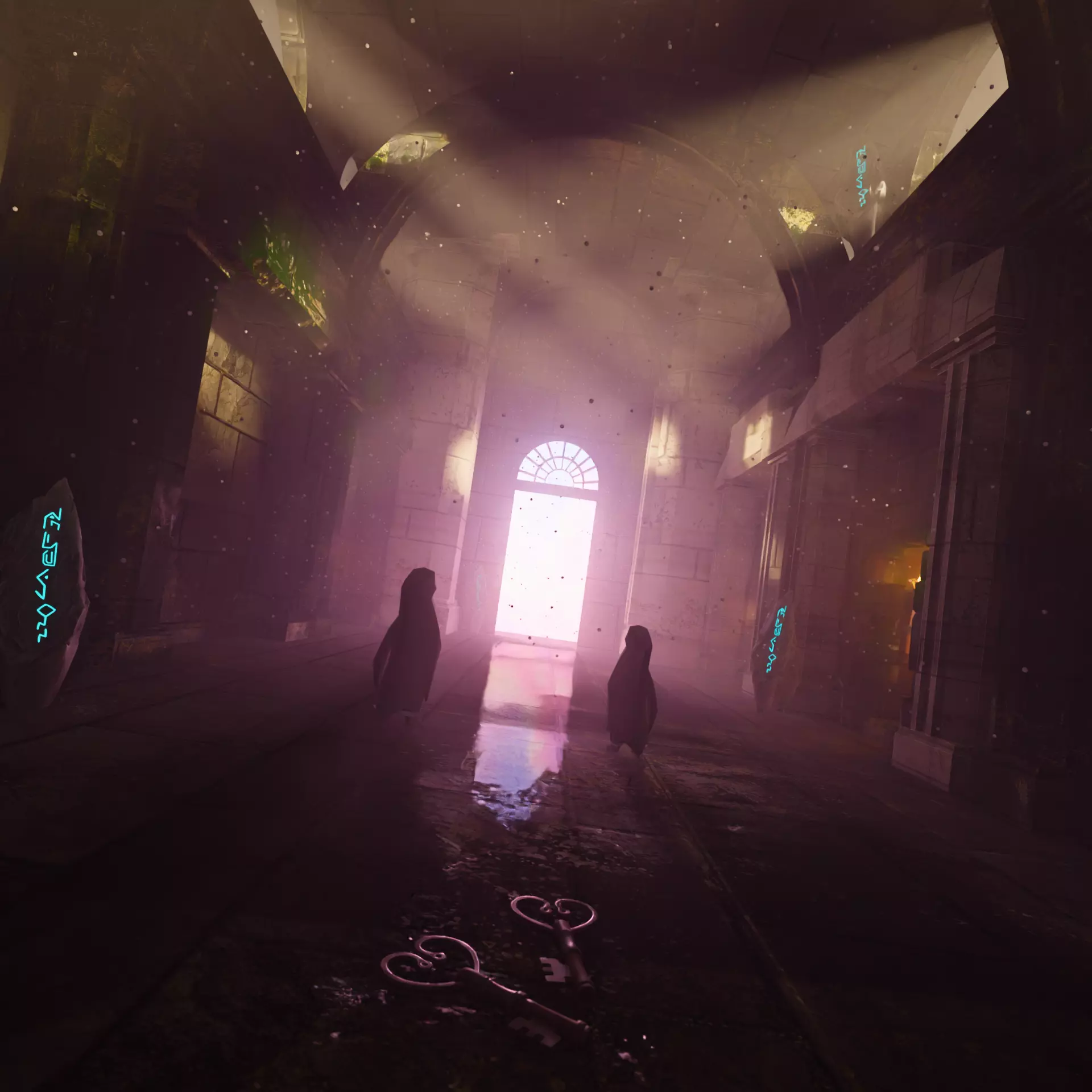 FREE Liminal Portal to the Unknown Realm Free 3D model_0