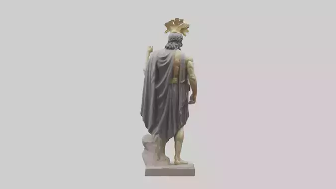Odysseus statue model