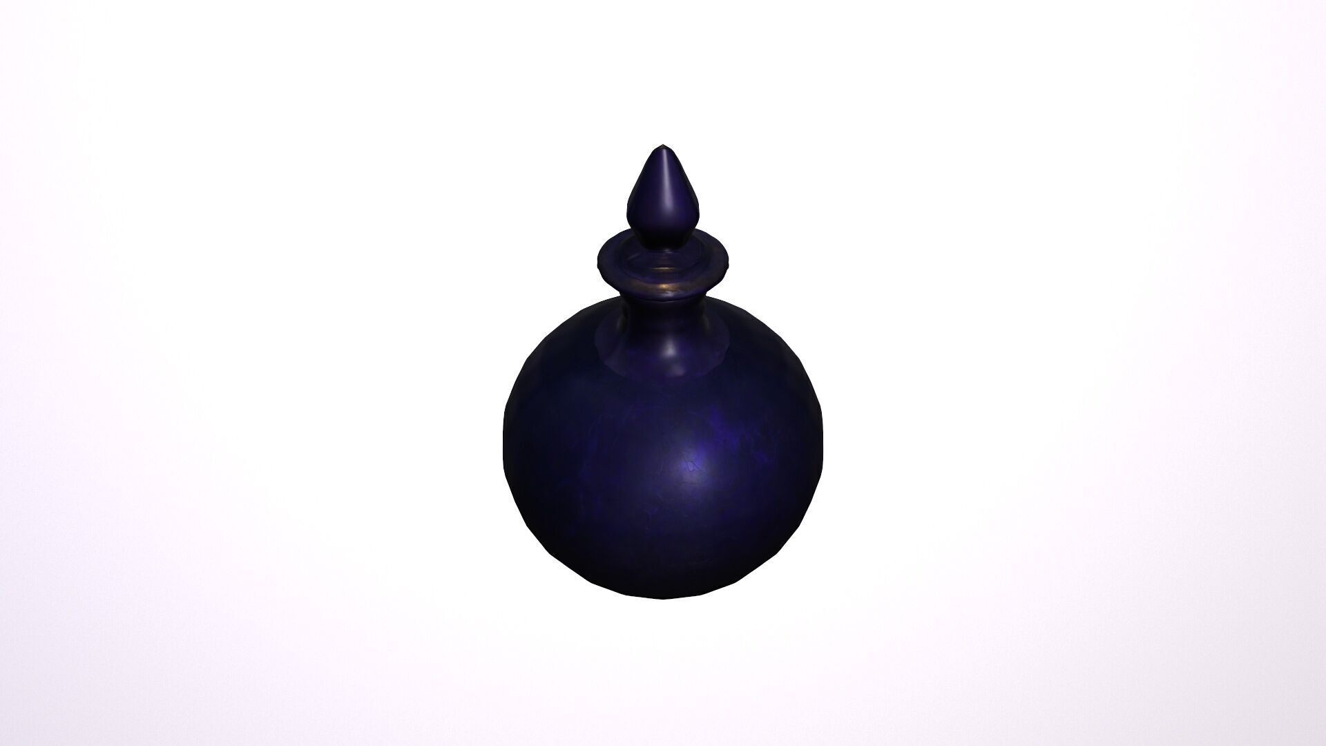 3d High Render Glass Bottle Perfume Spray Isolated 3D model_2