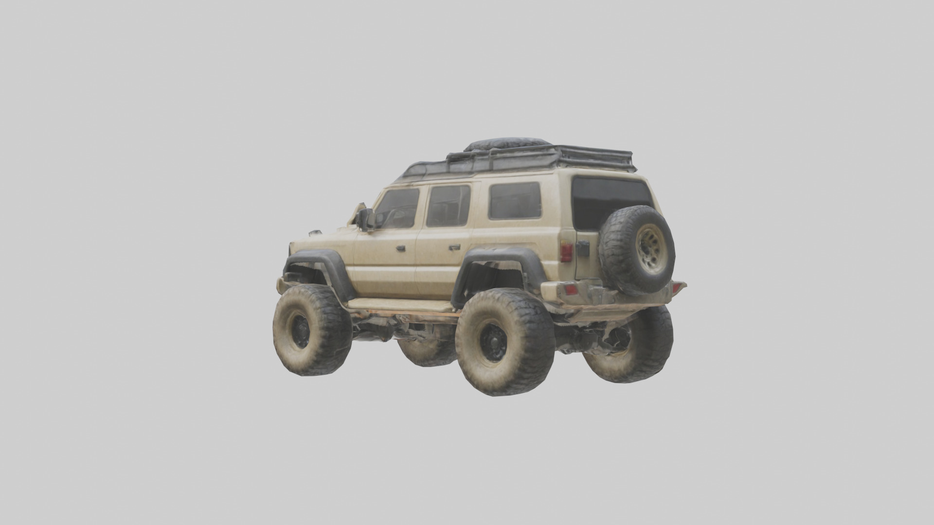 Offroad 4x4 Vehicle model 3D model_1