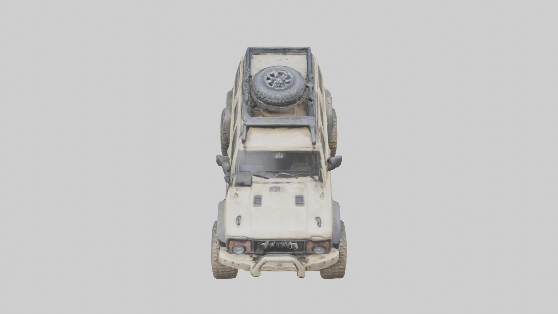 Offroad 4x4 Vehicle model 3D model_16