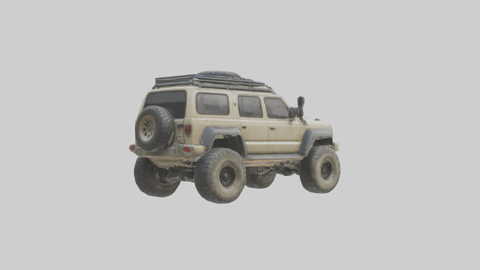 Offroad 4x4 Vehicle model 3D model_2