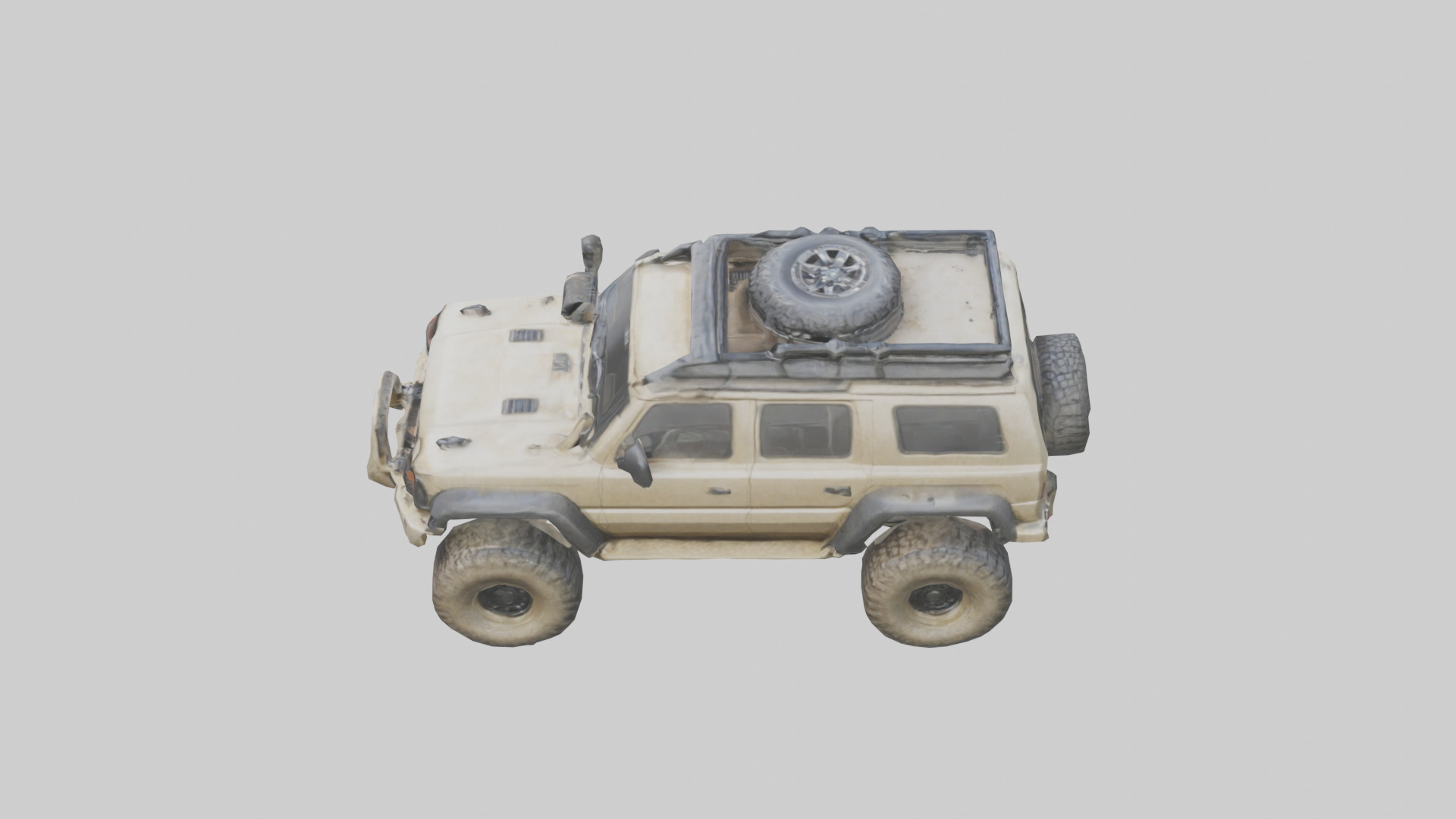 Offroad 4x4 Vehicle model 3D model_17