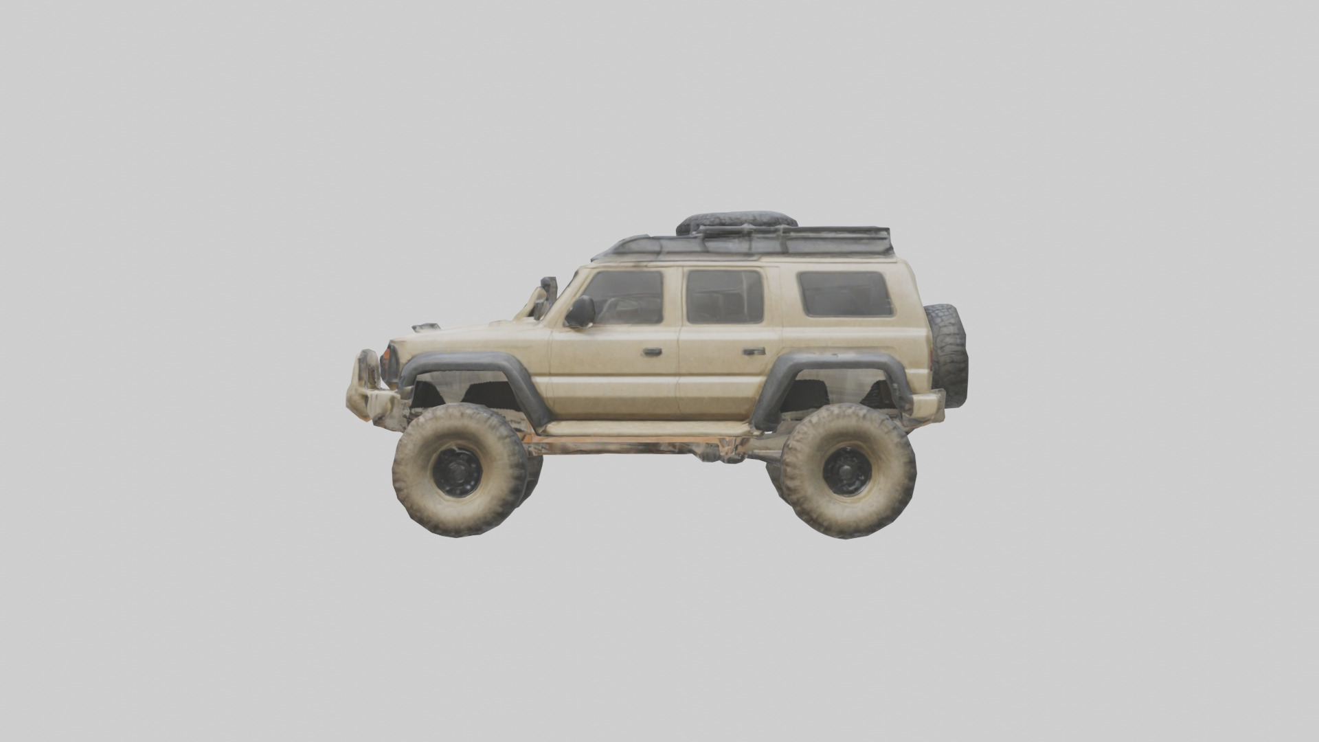 Offroad 4x4 Vehicle model 3D model_12
