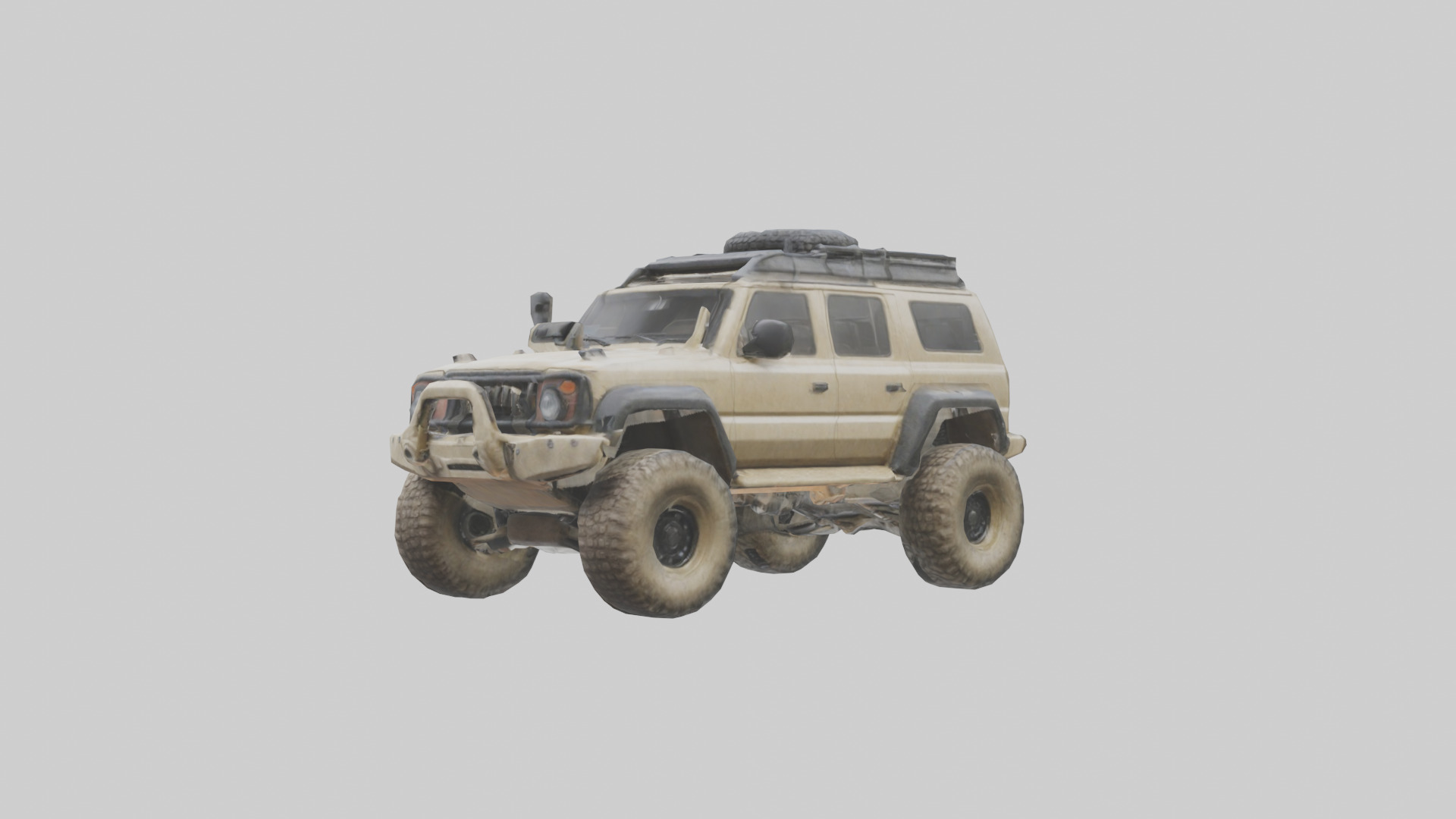 Offroad 4x4 Vehicle model 3D model_10