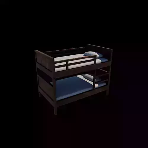 Norddal Bunk Bed 3D model