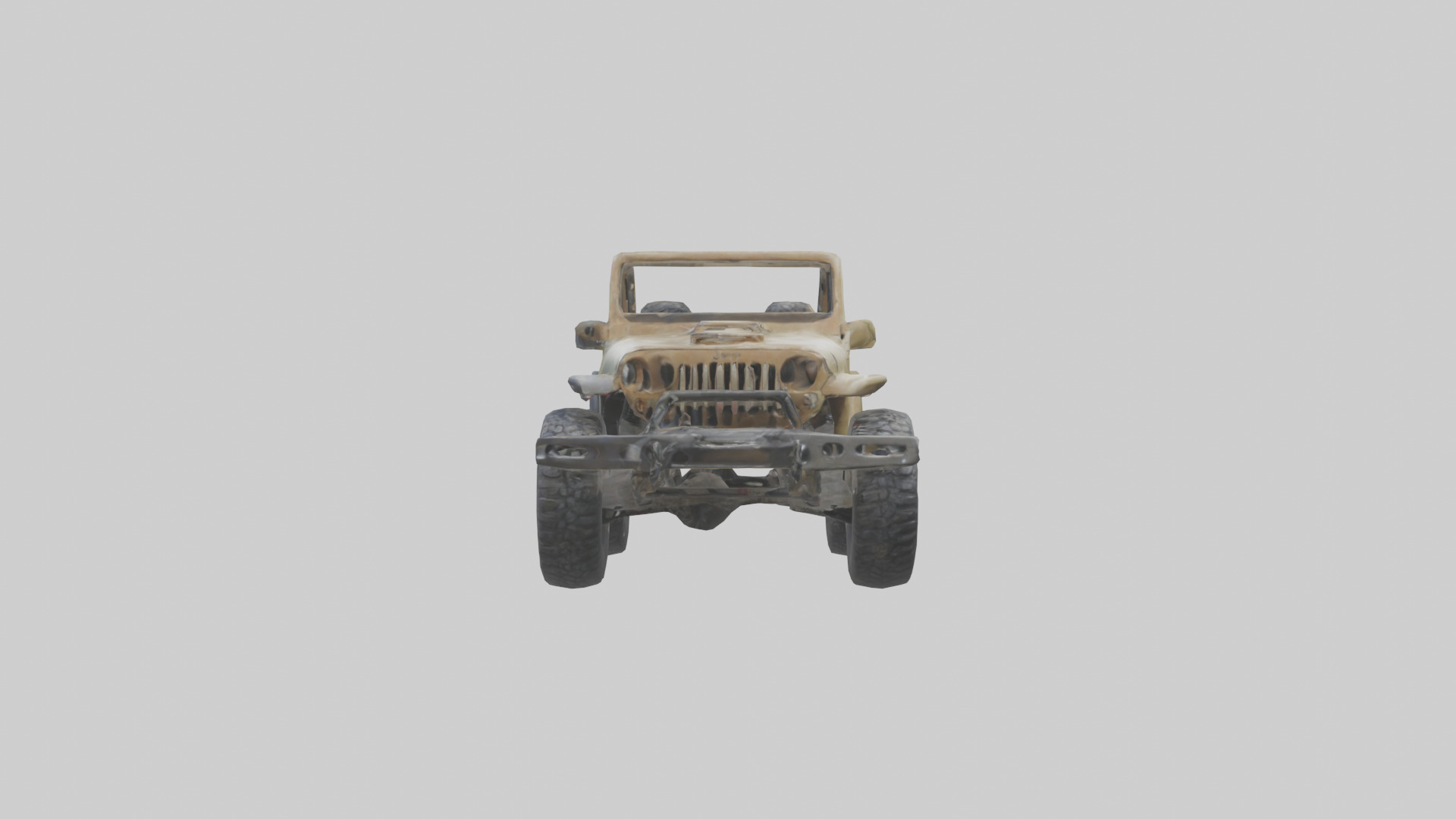 Offroad Racing Jeep model 3D model_13