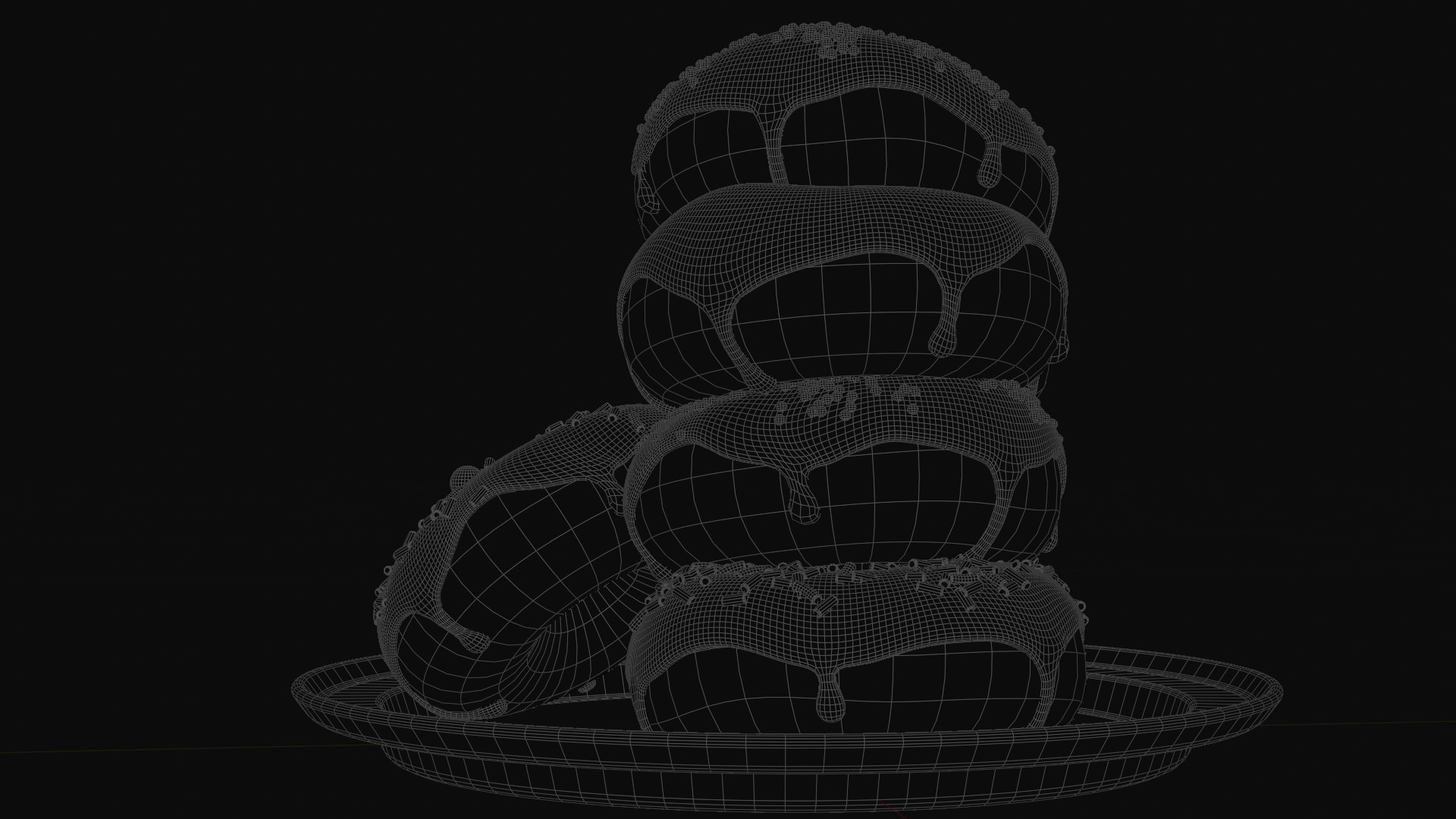 Donuts 3D model_5