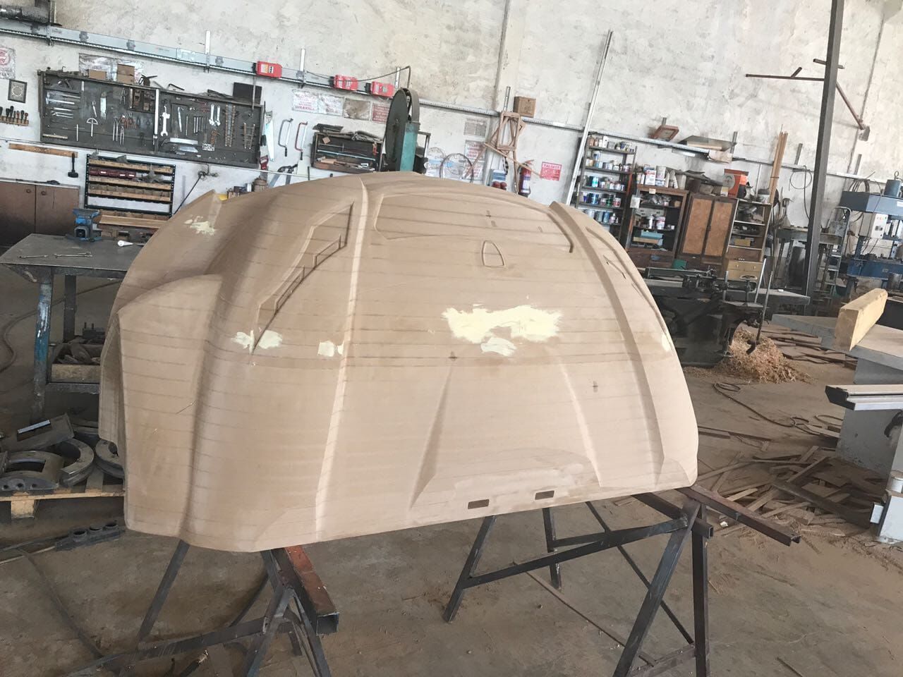 Custom Electric Car Prototype High Quality 3D CAD Model 3D model_3