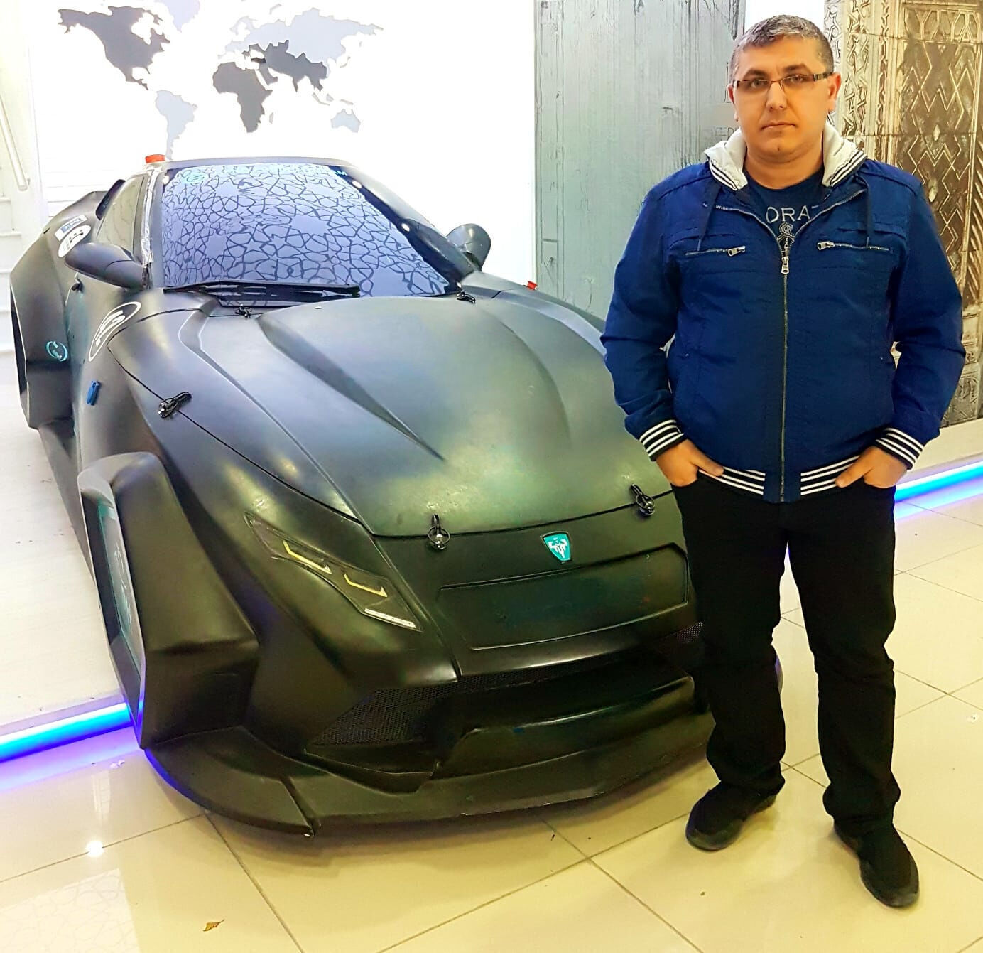 Custom Electric Car Prototype High Quality 3D CAD Model 3D model_10