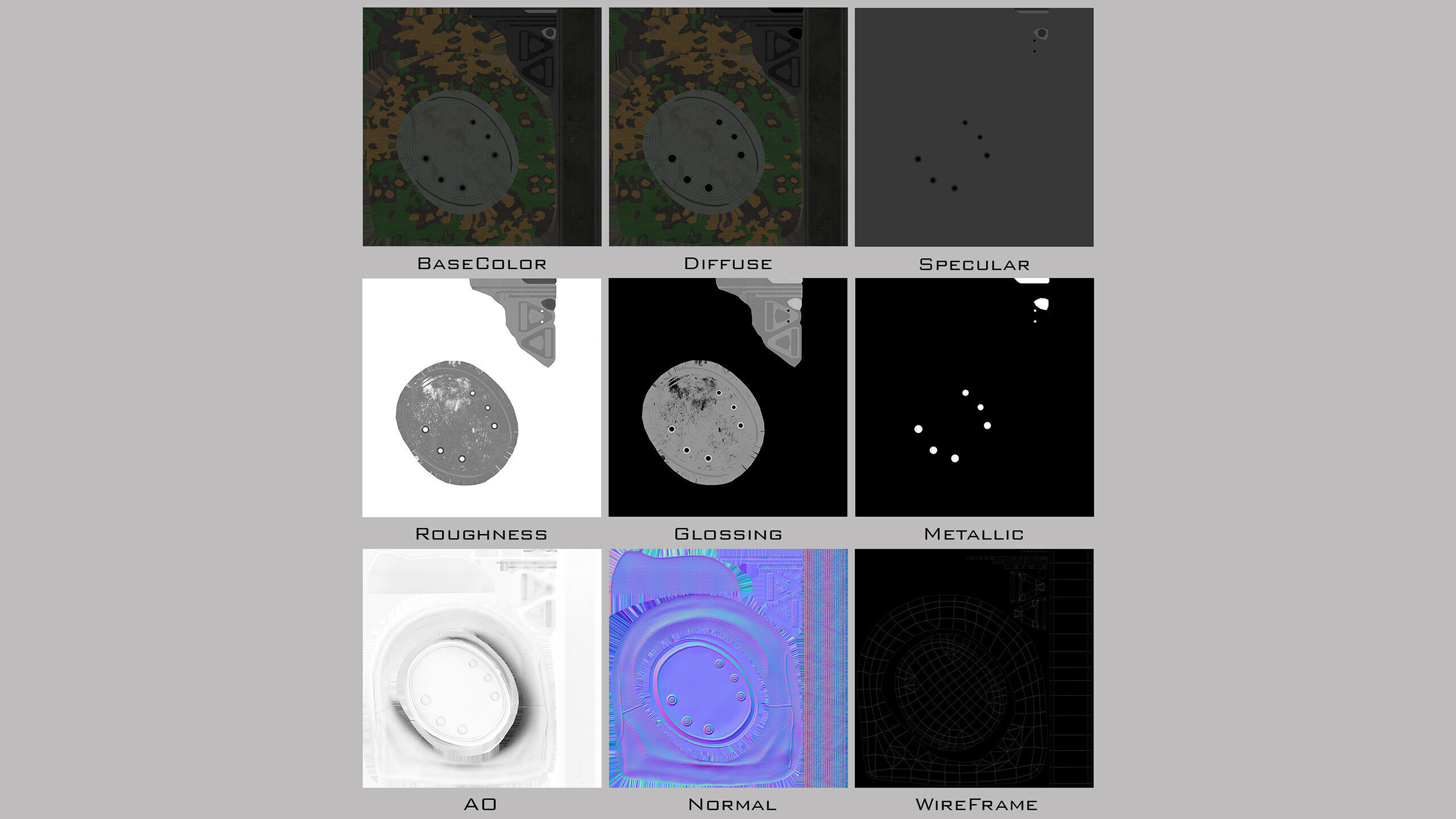Modern Russian Soldier Low-poly 3D model_42