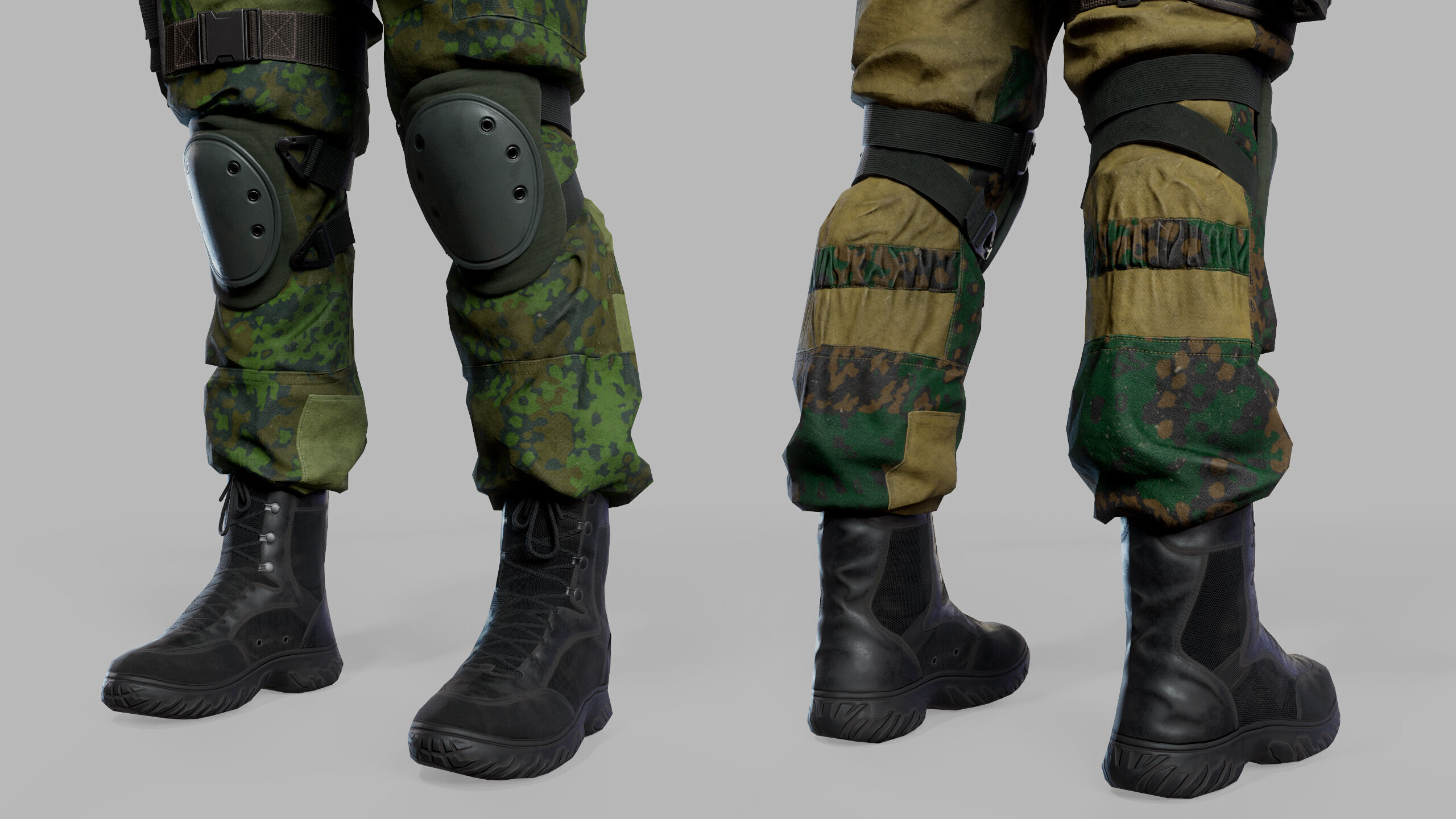 Modern Russian Soldier Low-poly 3D model_23
