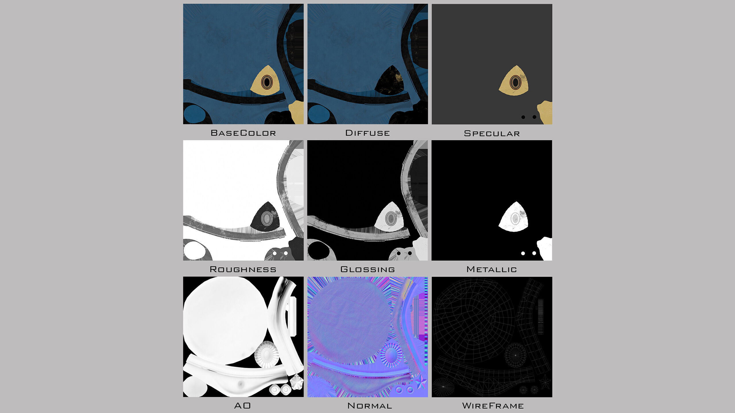 Modern Russian Soldier Low-poly 3D model_38