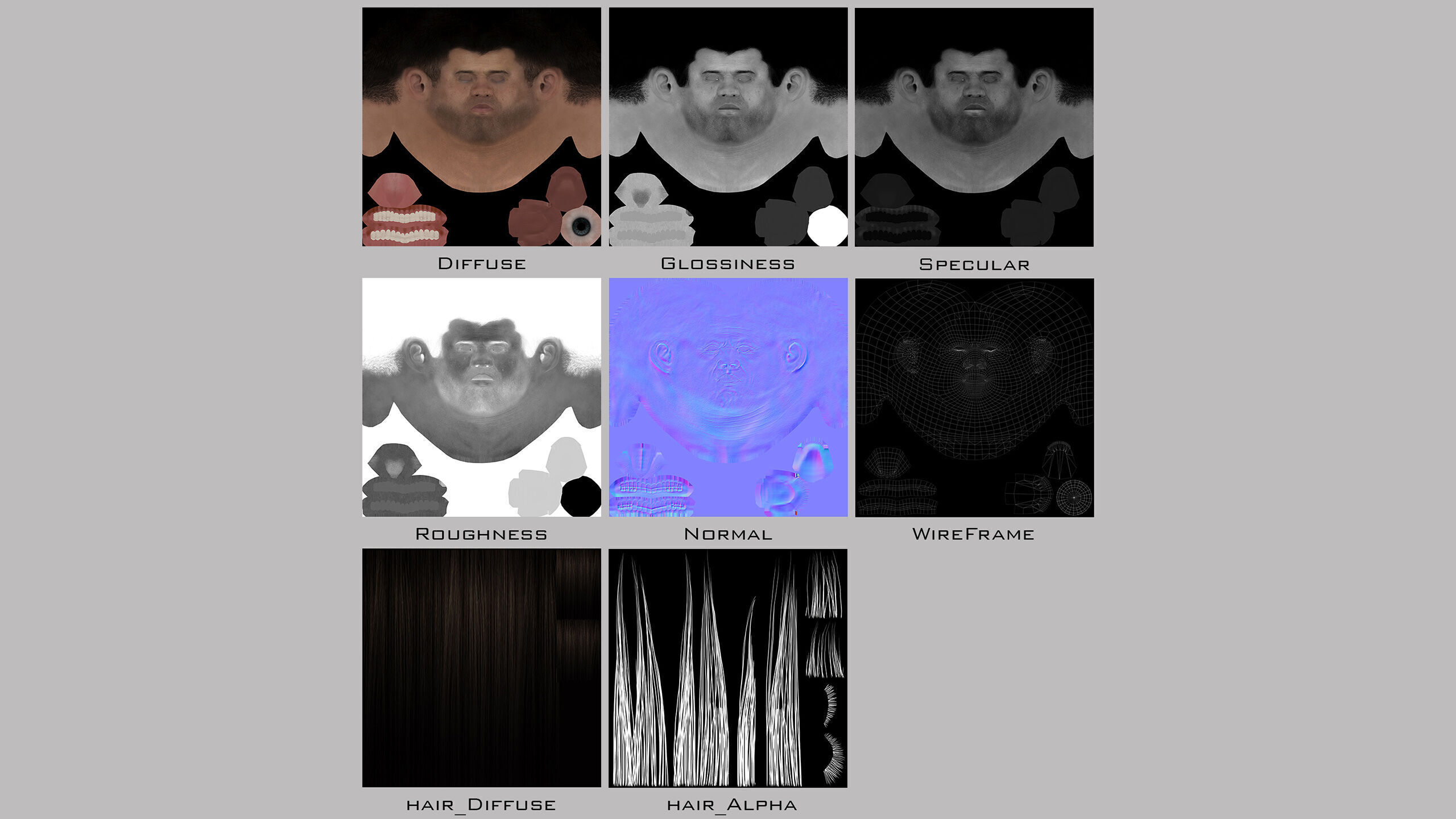 Modern Russian Soldier Low-poly 3D model_45