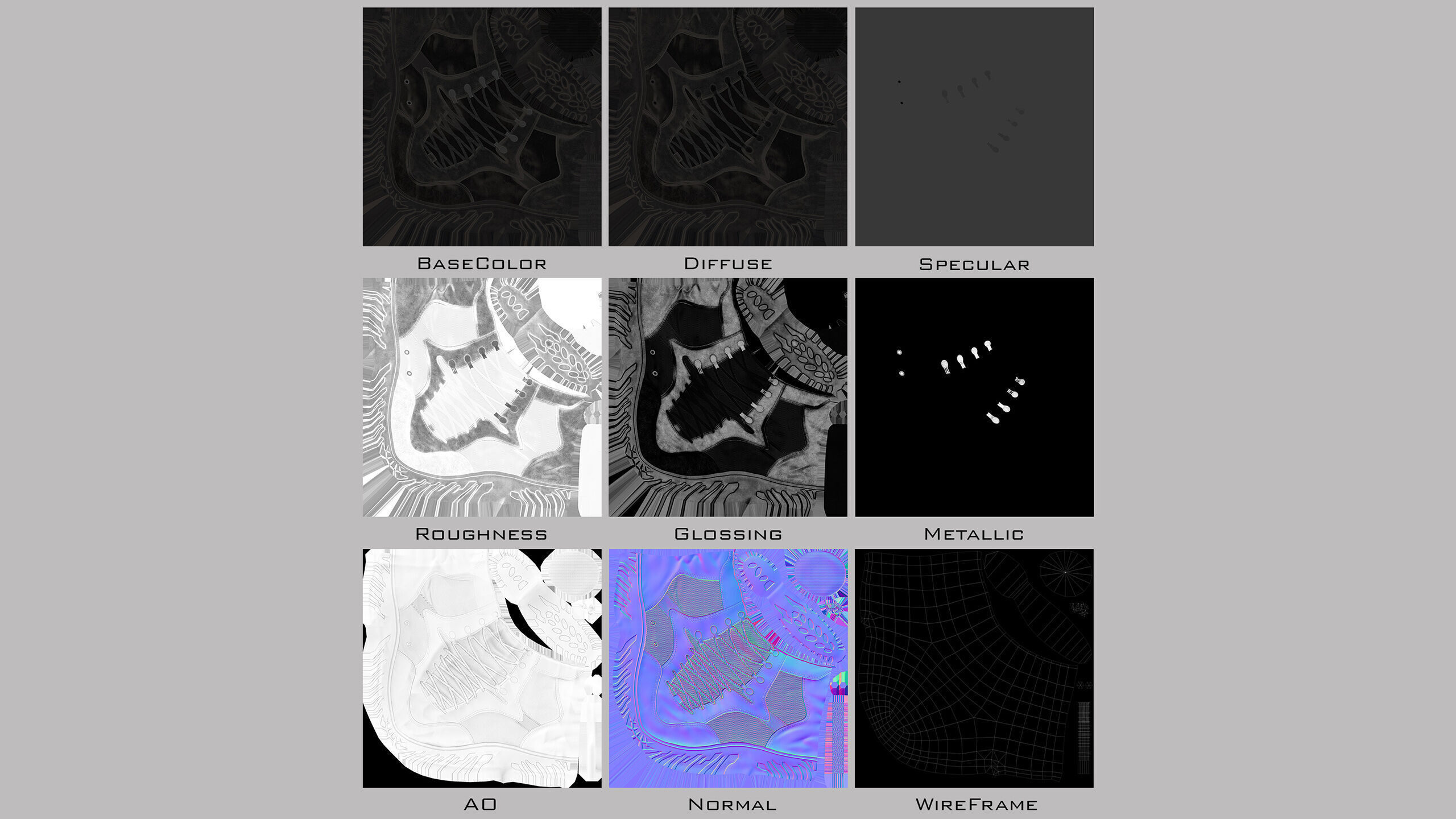 Modern Russian Soldier Low-poly 3D model_39
