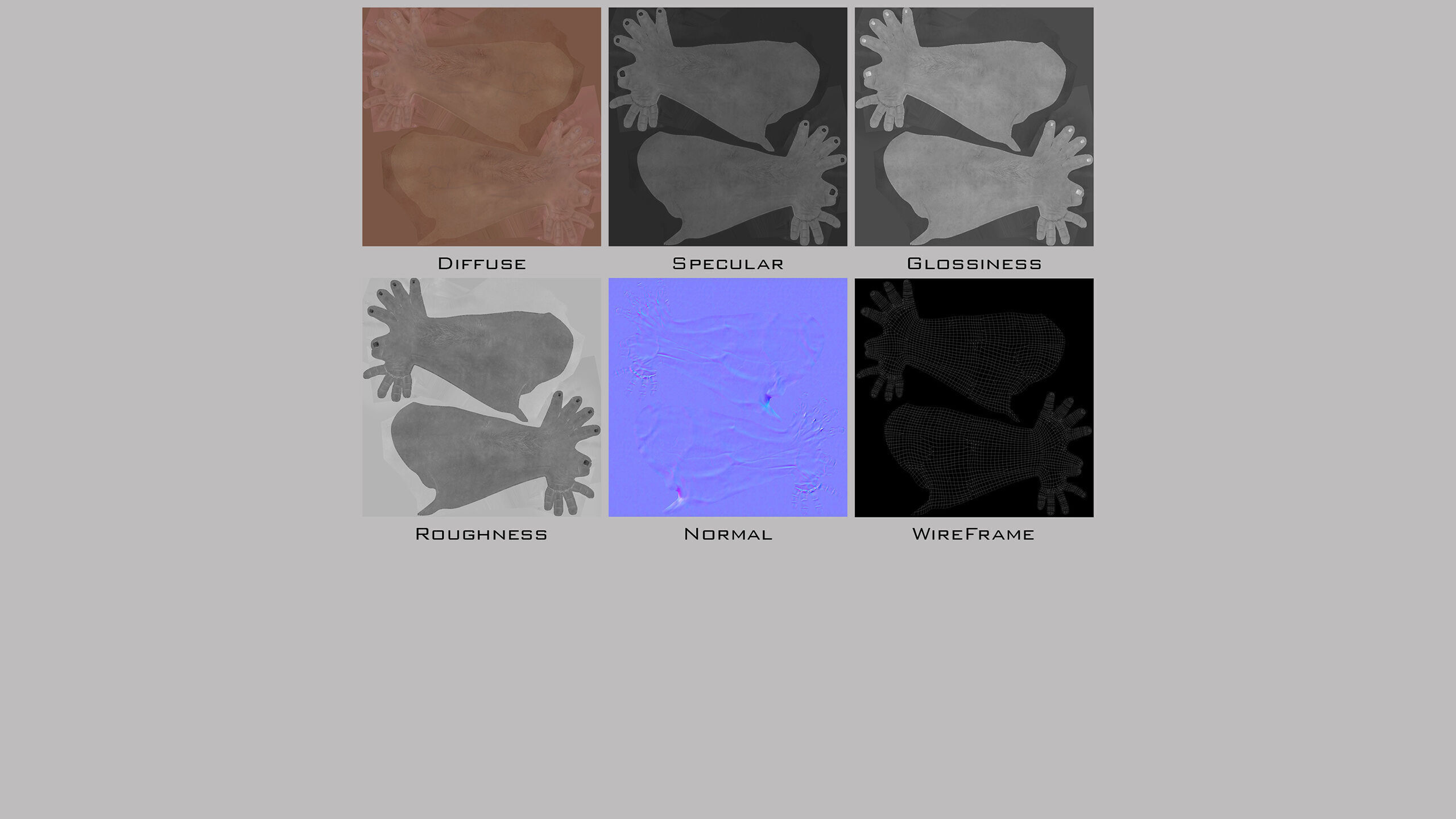 Modern Russian Soldier Low-poly 3D model_46