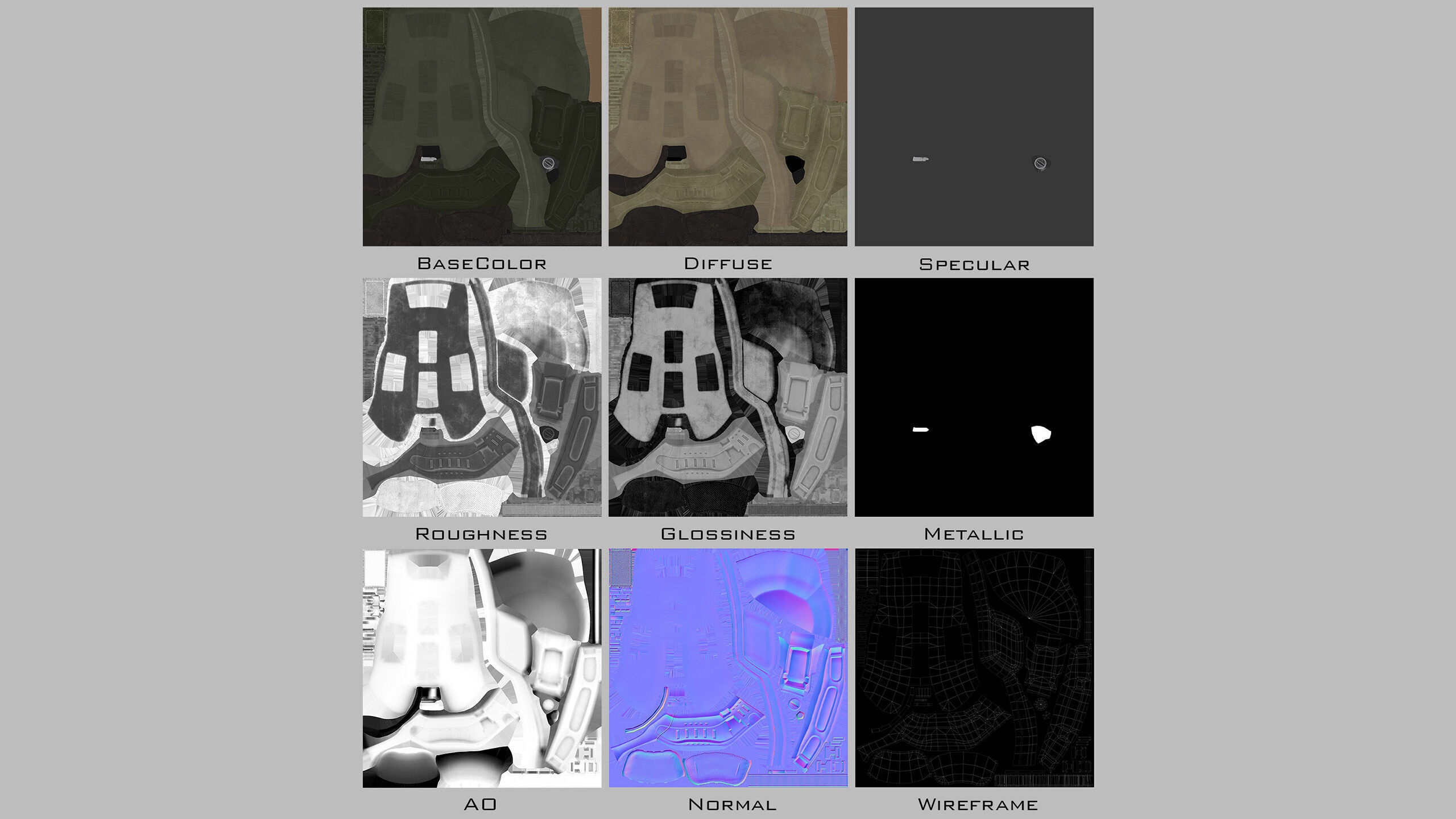 Modern US Soldier Low-poly 3D model_46