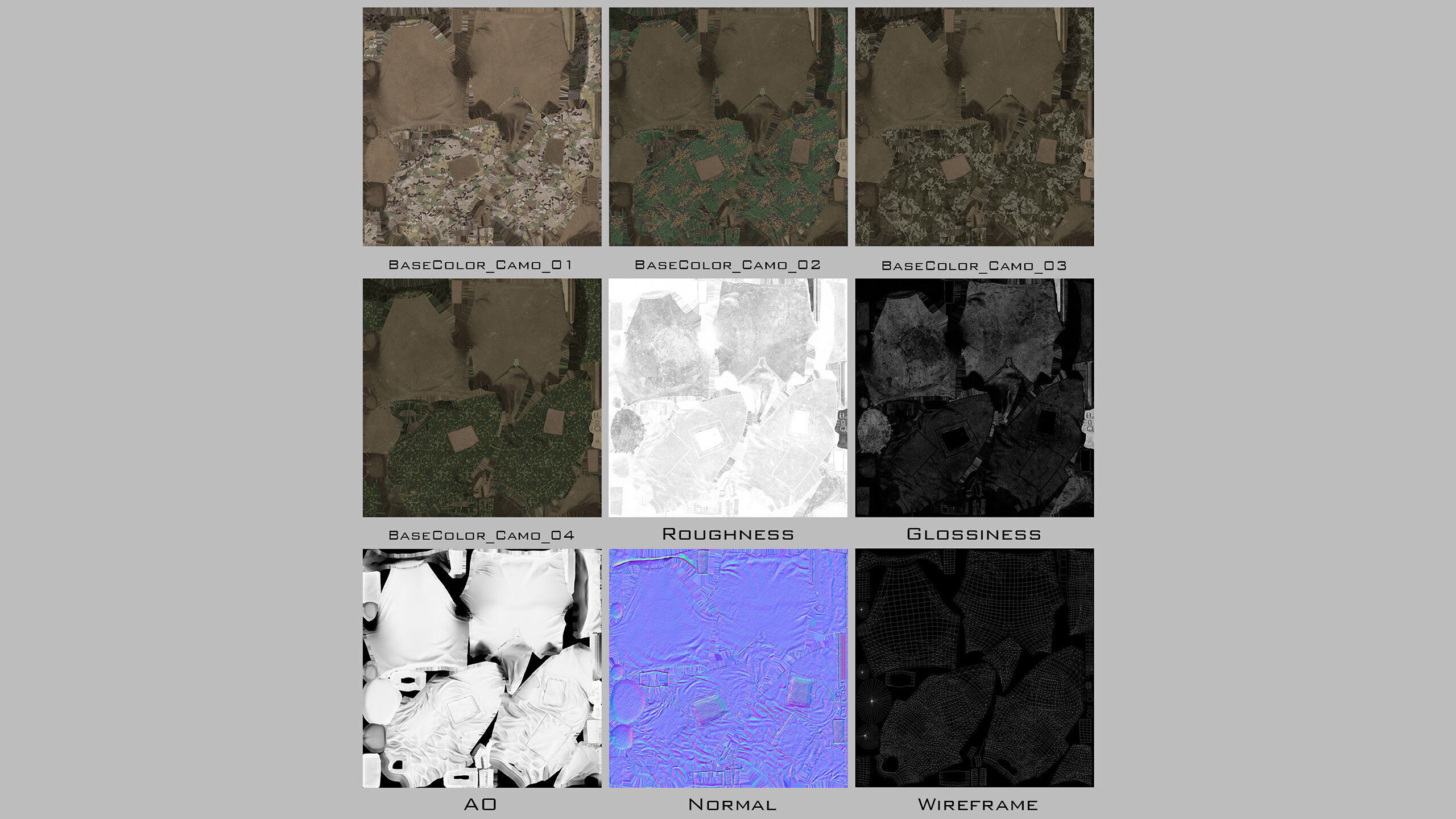 Modern US Soldier Low-poly 3D model_48