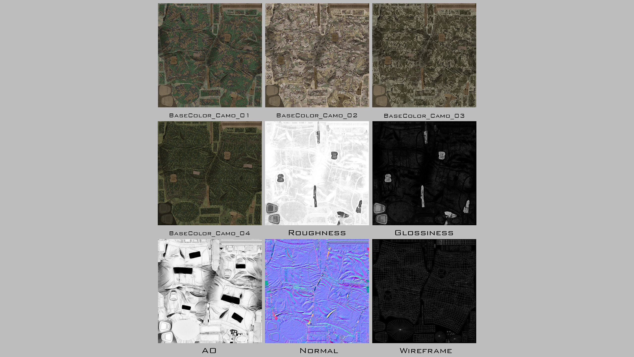 Modern US Soldier Low-poly 3D model_47
