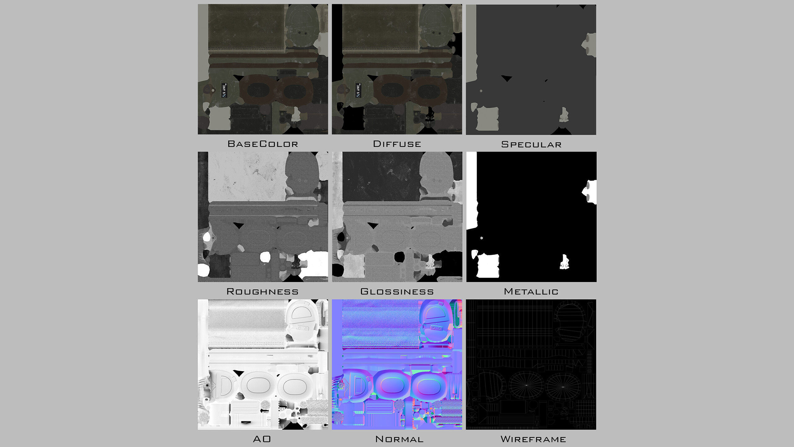 Modern US Soldier Low-poly 3D model_45