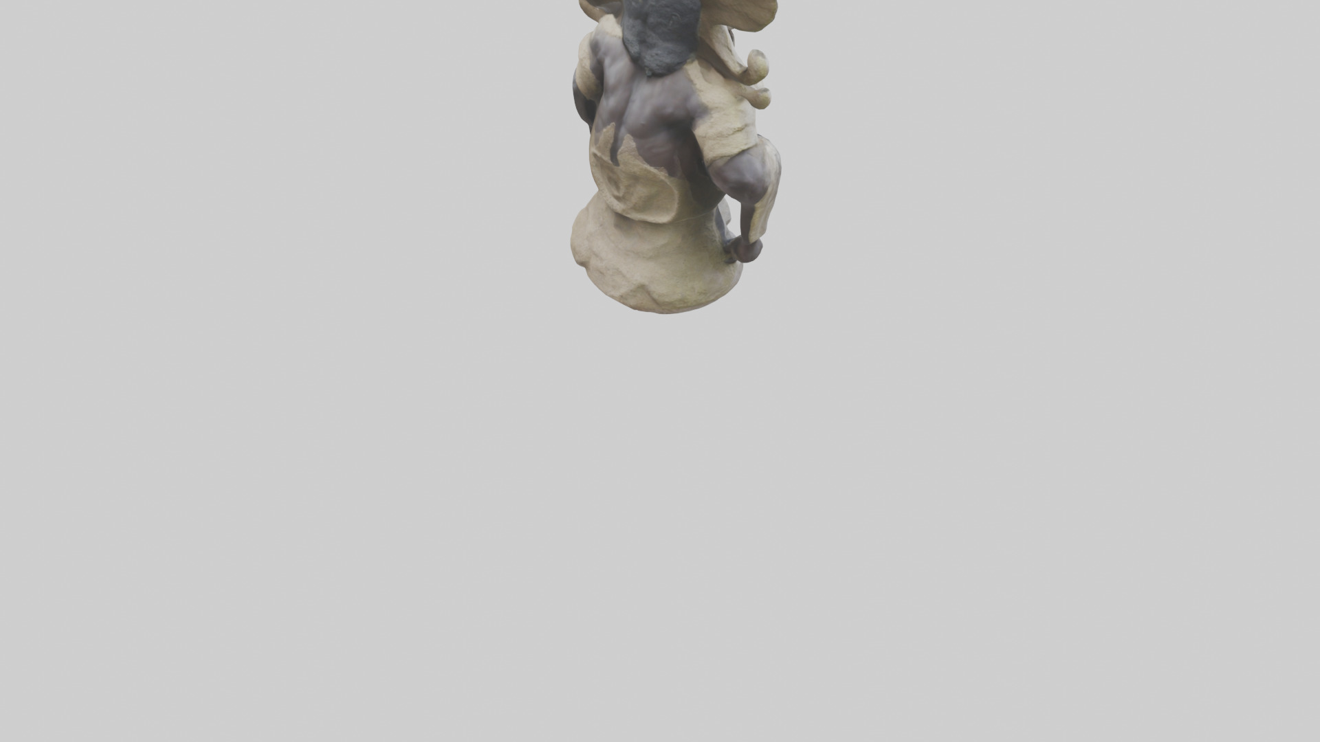 Olokun statue model 3D model_4