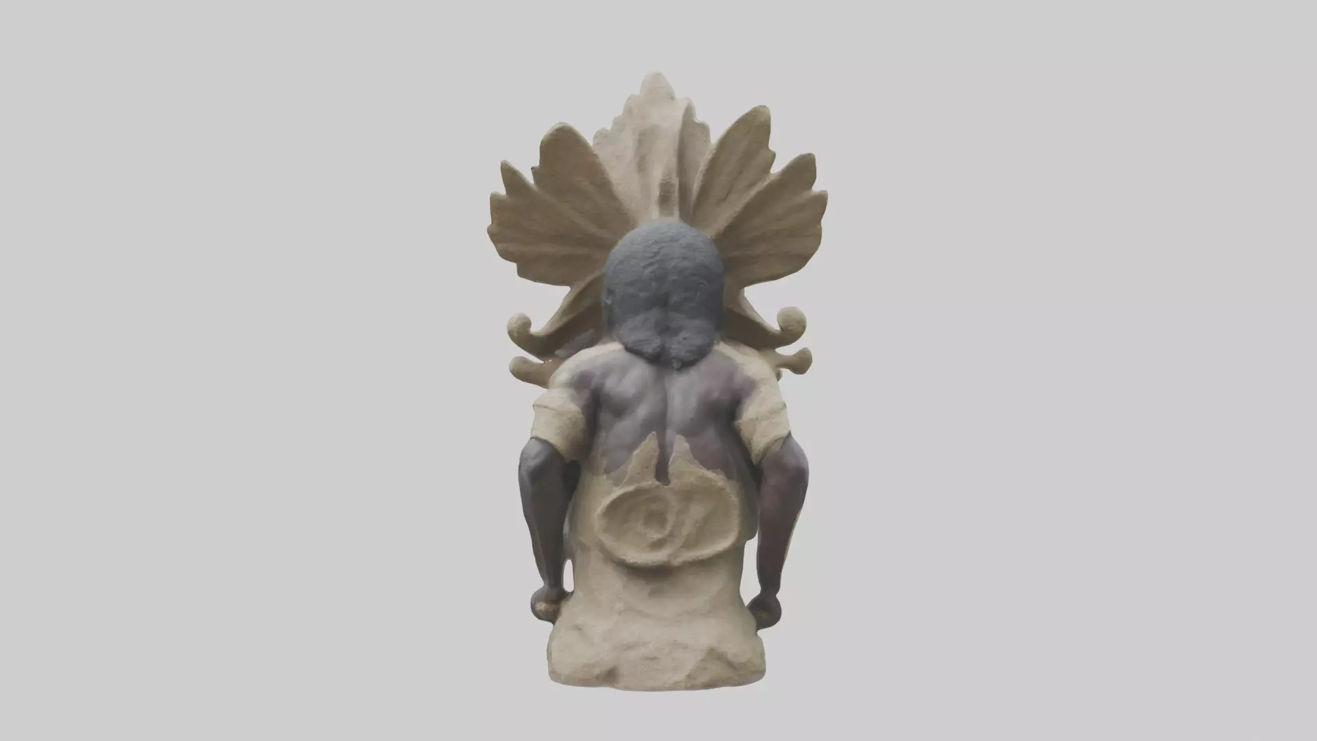 Olokun statue model 3D model_0