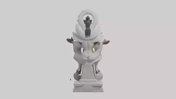 Olorun statue model