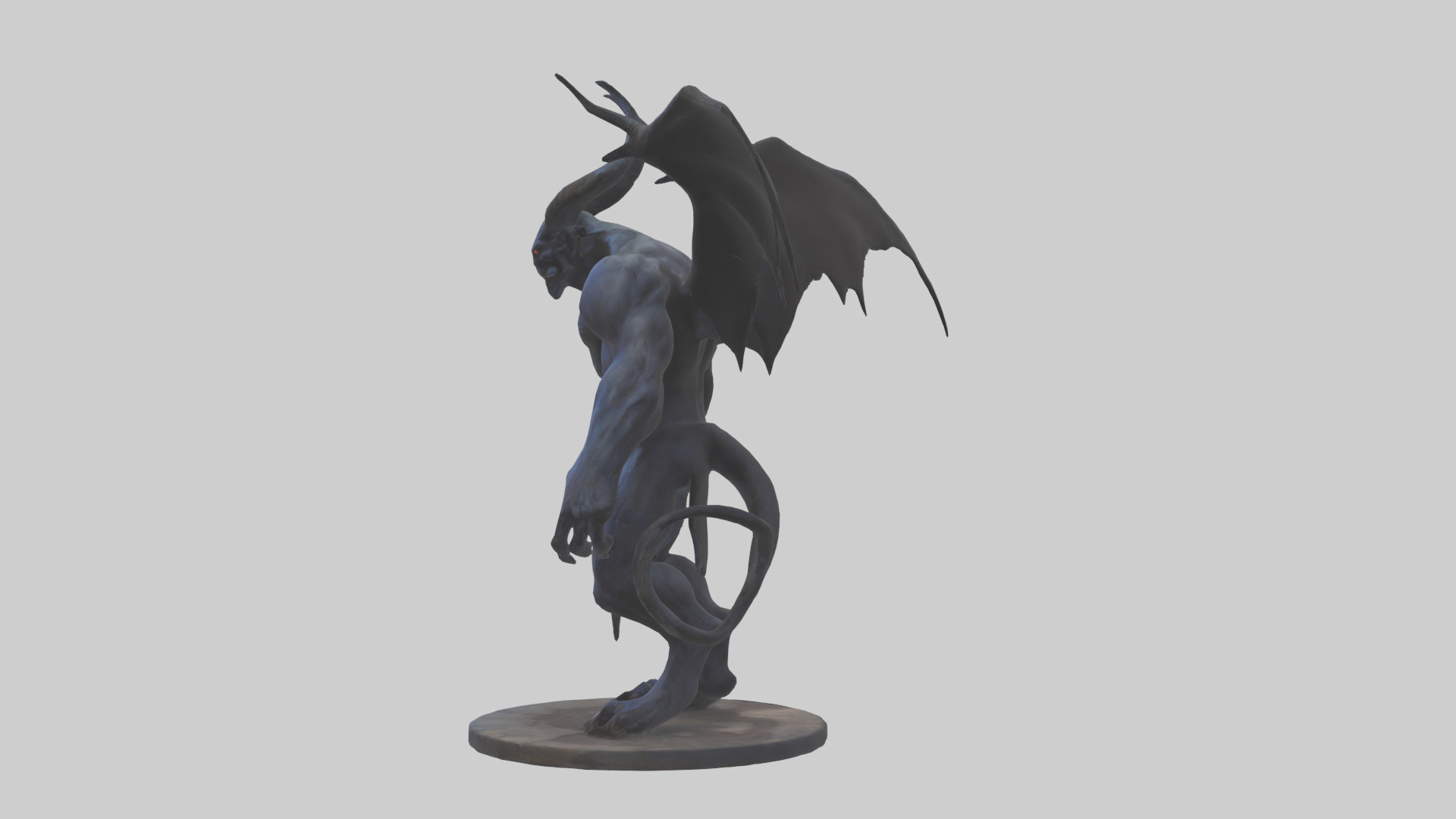 Ominous demon model 3D model_12