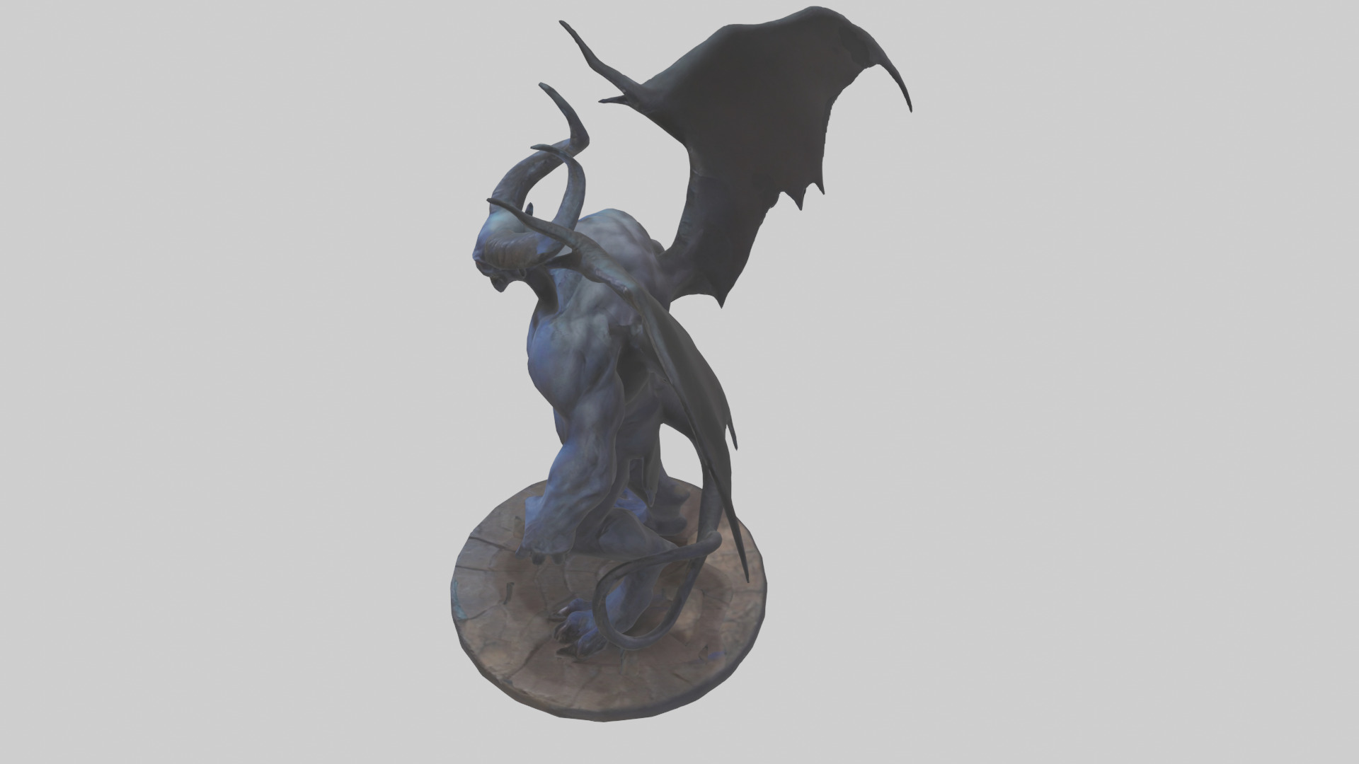 Ominous demon model 3D model_17