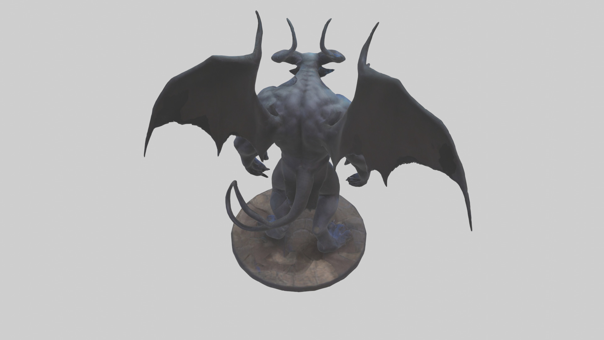 Ominous demon model 3D model_15