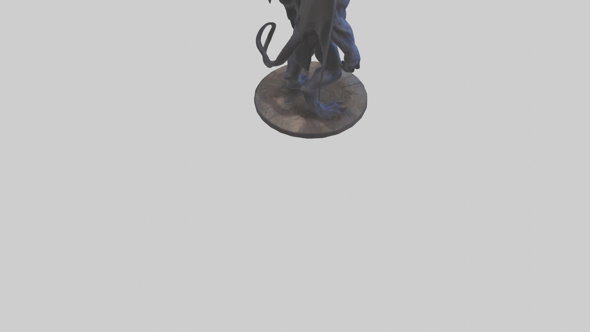 Ominous demon model 3D model_4