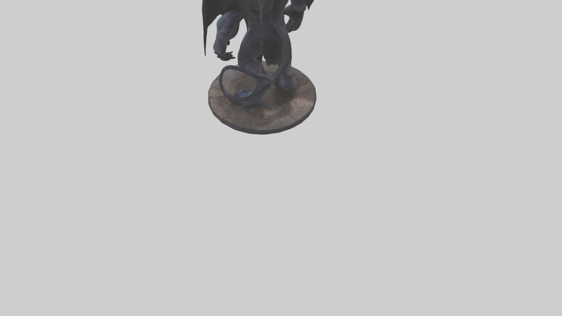 Ominous demon model 3D model_3