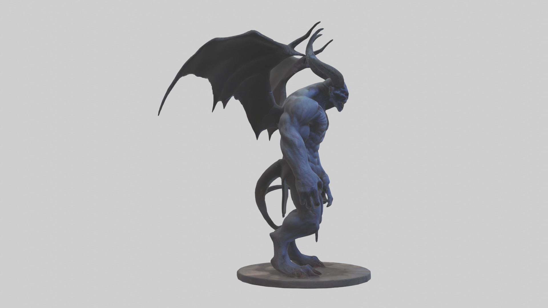 Ominous demon model 3D model_13