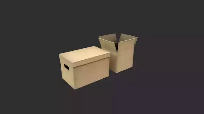 Cardboard boxes