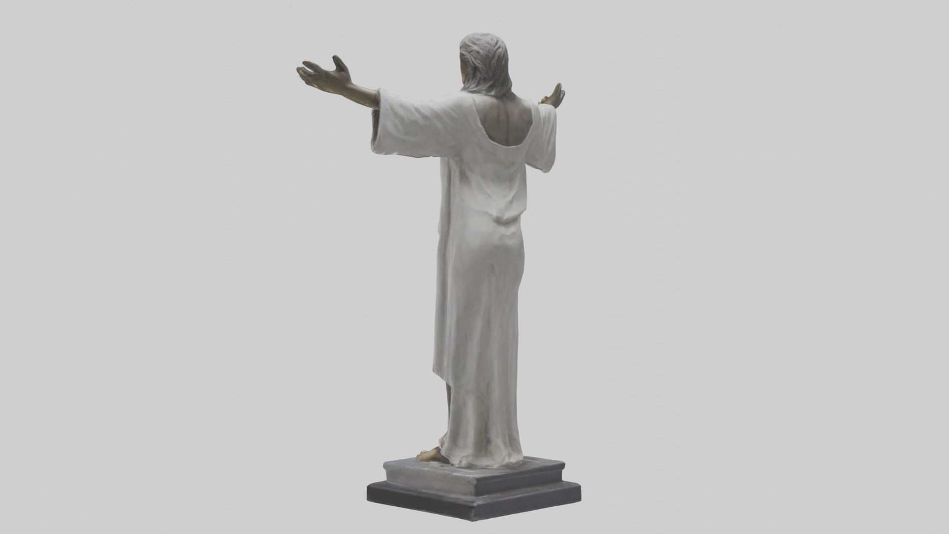 Open Arms statue model 3D model_1