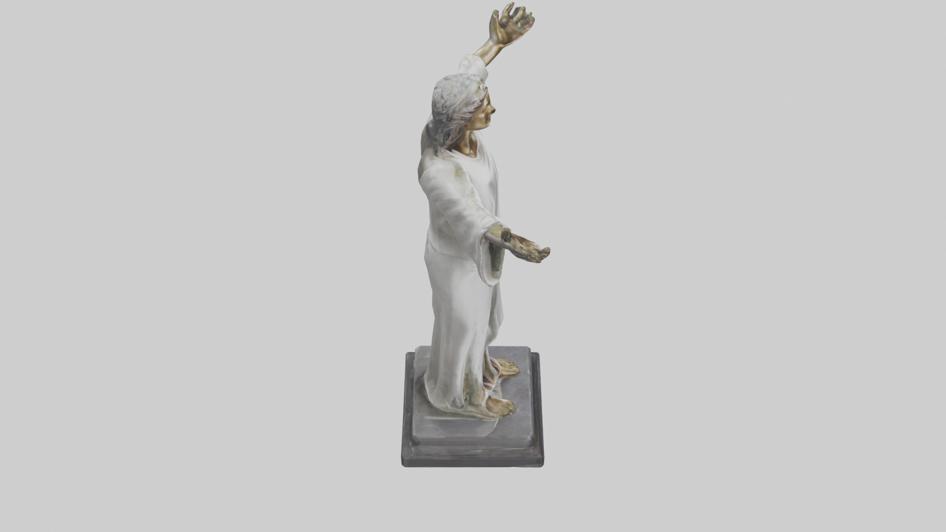 Open Arms statue model 3D model_18