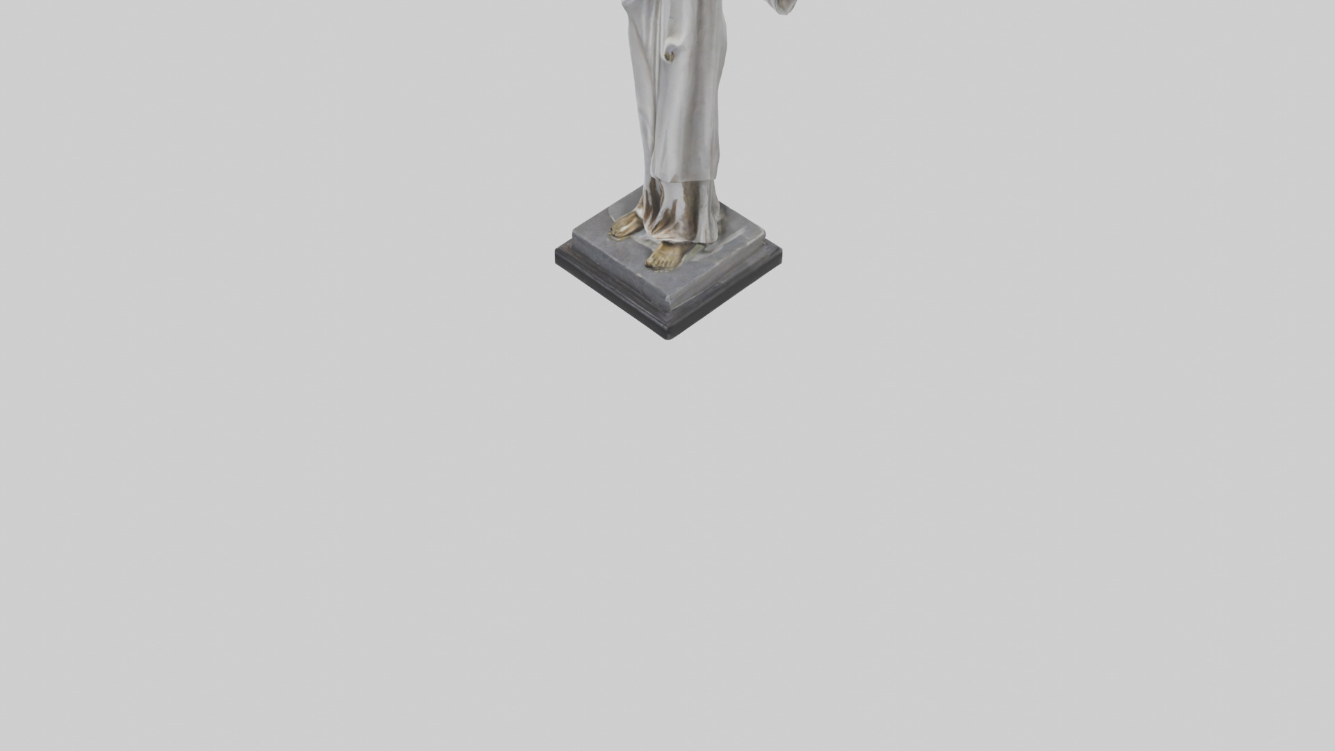 Open Arms statue model 3D model_5