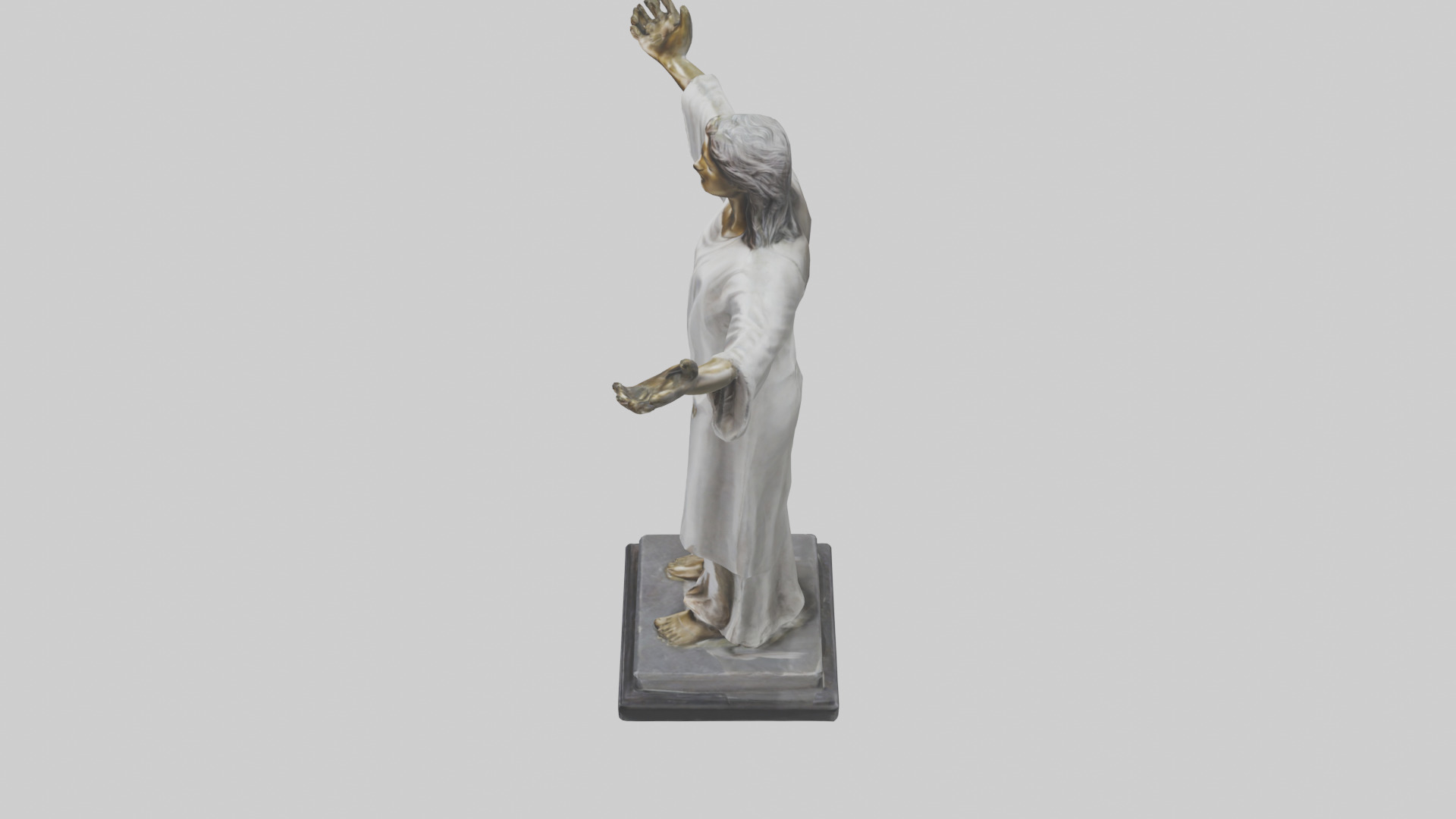 Open Arms statue model 3D model_17