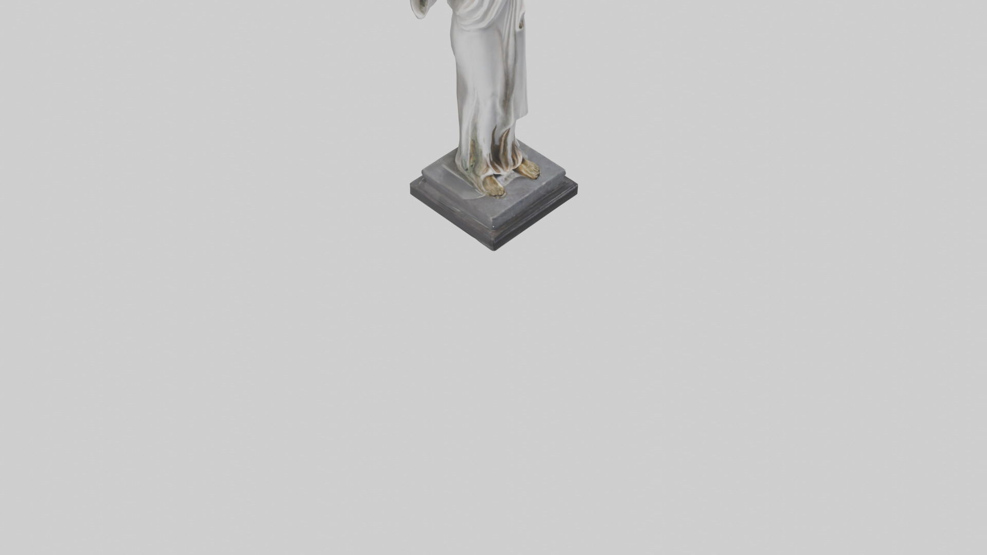 Open Arms statue model 3D model_6