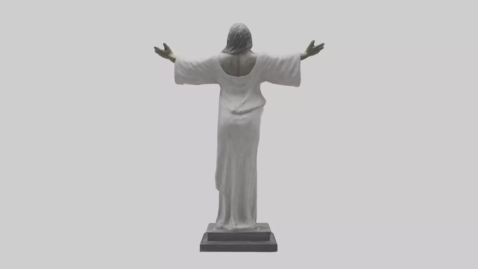Open Arms statue model 3D model_0