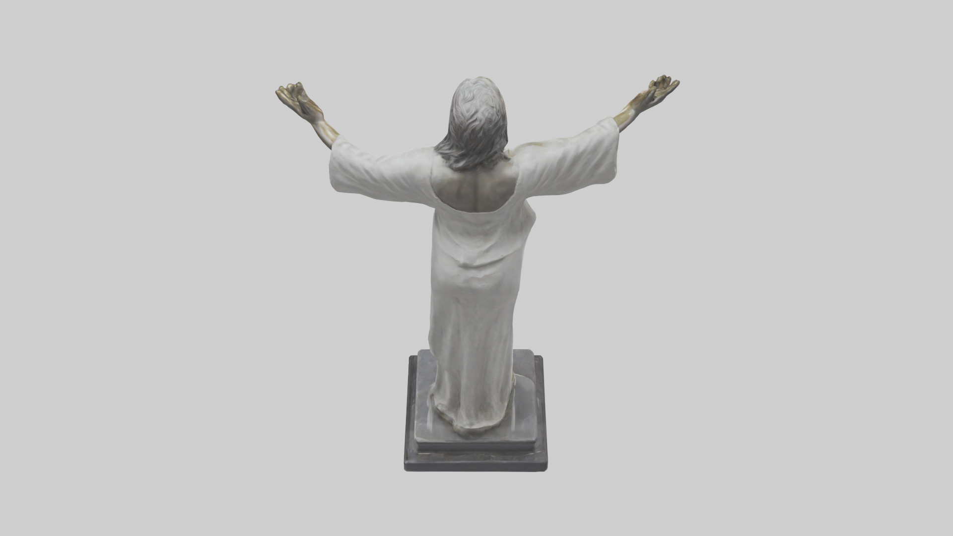 Open Arms statue model 3D model_15