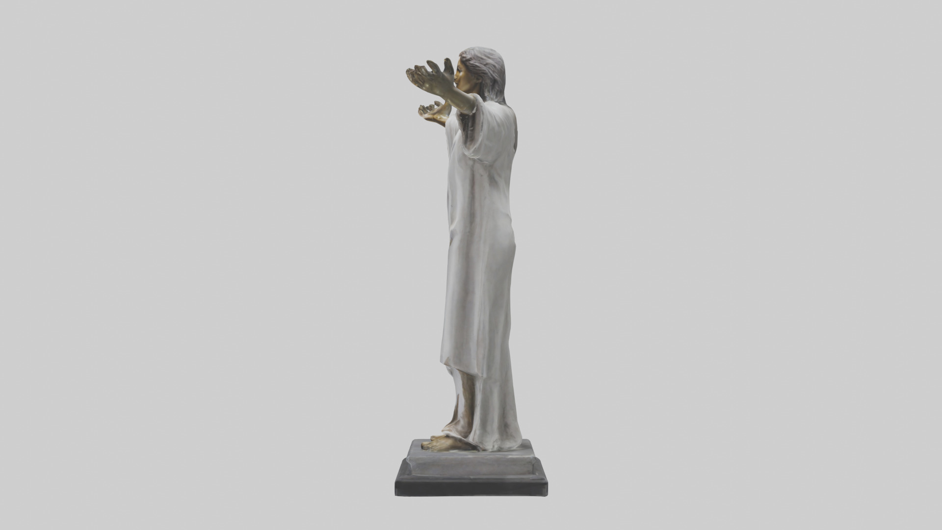 Open Arms statue model 3D model_12