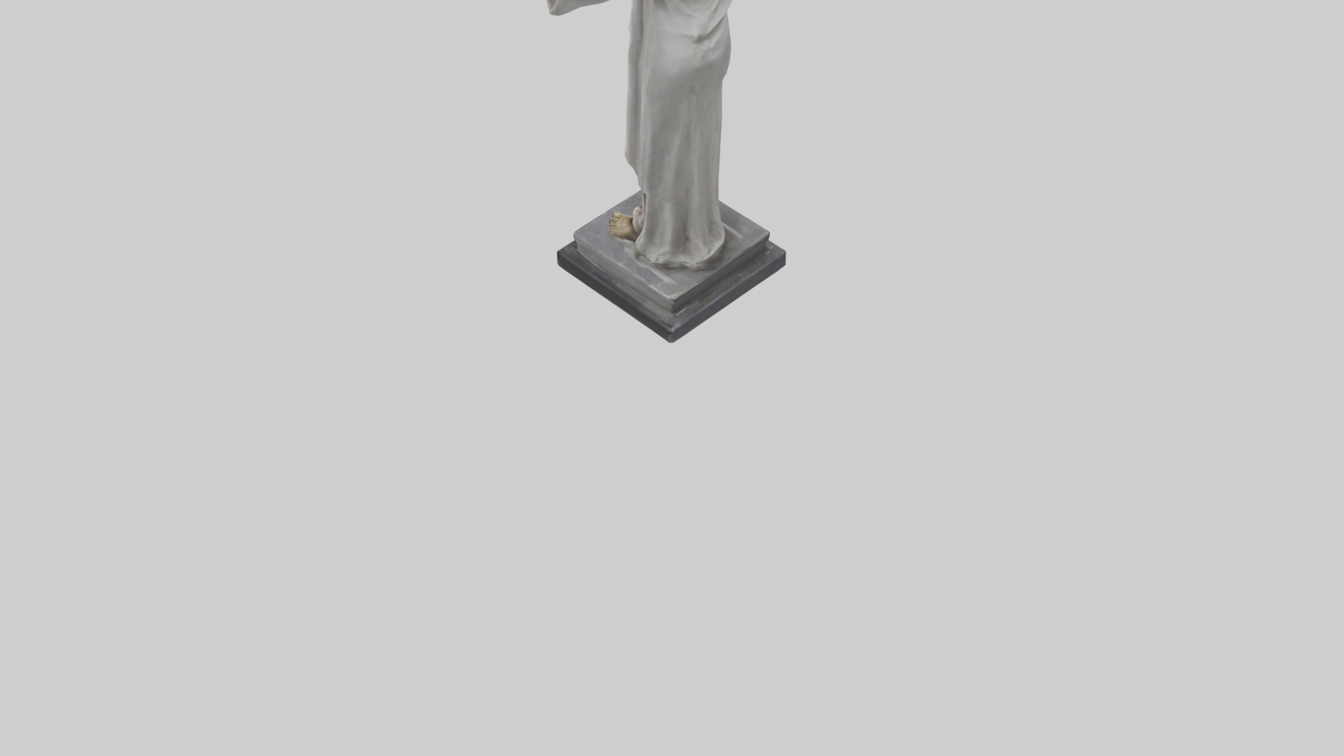 Open Arms statue model 3D model_3