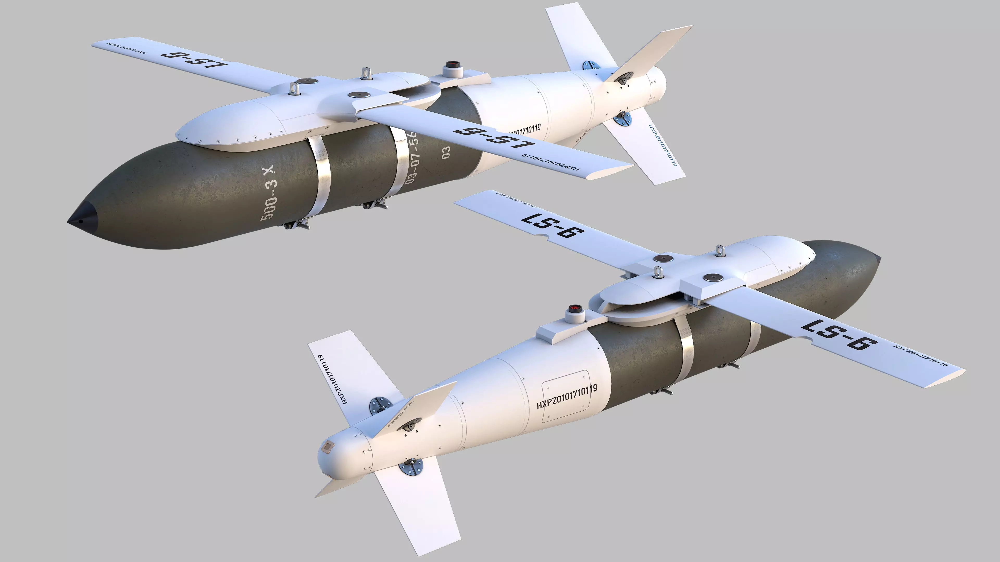Luoyang CASC LS-6 Low-poly 3D model_0